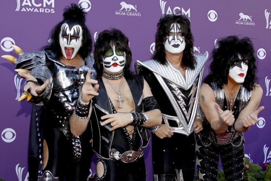 Gene Simmons, Eric Singer, Tommy Thayer, Paul Stanley