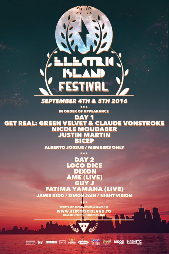 Electric Island lineup