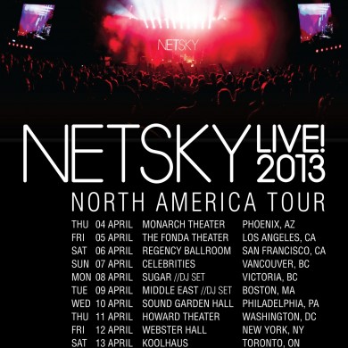 netsky north american tour